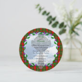 MacGregor Scottish Wedding Invitation Kaart (Staand voorkant)