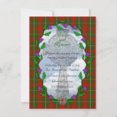 MacGregor Scottish Wedding Invitation Kaart (Voorkant)
