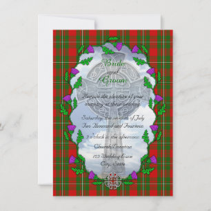 MacGregor Scottish Wedding Invitation Kaart