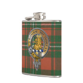 MacGregor Tartan & Badge Heupfles (Links)