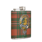 MacGregor Tartan & Badge Heupfles (Rechts)