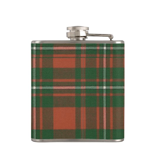 MacGregor Tartan & Badge Heupfles (Achterkant)