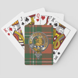 MacGregor Tartan & Badge Pokerkaarten