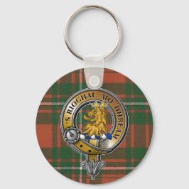 MacGregor Tartan & Badge Sleutelhanger