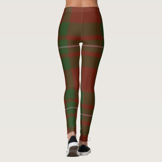 MacGregor Tartan Clan Plaid Leggings (Achterkant)