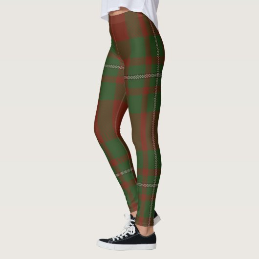 MacGregor Tartan Clan Plaid Leggings (Links)