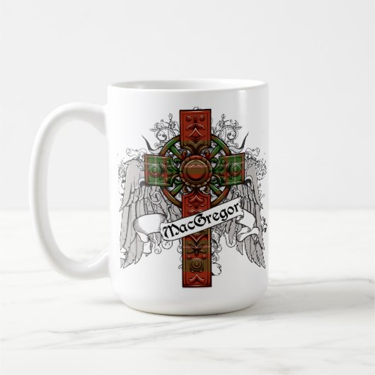 MacGregor Tartan Cross Koffiemok (Links)