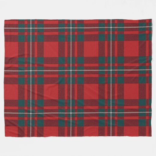 MacGregor Tartan Fleece Blanket Deken (Voorkant (Horizontaal))