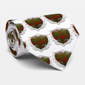 MacGregor Tartan Heart Stropdas (Opgerold)