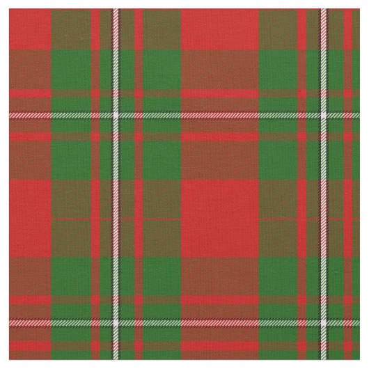 MacGregor Tartan Print Stof (Close Up)