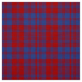MacGregor Tartan Rood en Blauw geruite stof (Swatch)