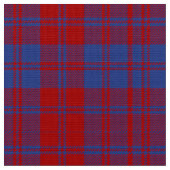 MacGregor Tartan Rood en Blauw geruite stof (Close Up)