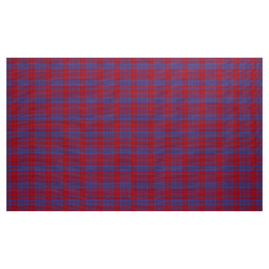 MacGregor Tartan Rood en Blauw geruite stof (Yard (91,4 cm))