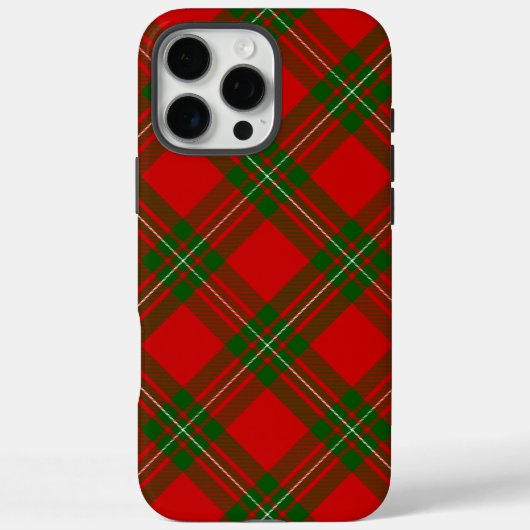 MacGregor tartan rood groen geruit Case-Mate iPhone Case (Achterkant)