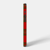 MacGregor tartan rood groen geruit iPhone Hoesje (Linkerkant)