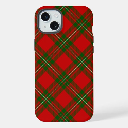 MacGregor tartan rood groen geruit iPhone Hoesje (Achterkant)