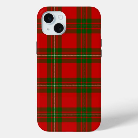 MacGregor tartan roodgroene pleister Case-Mate iPhone Case (Achterkant)