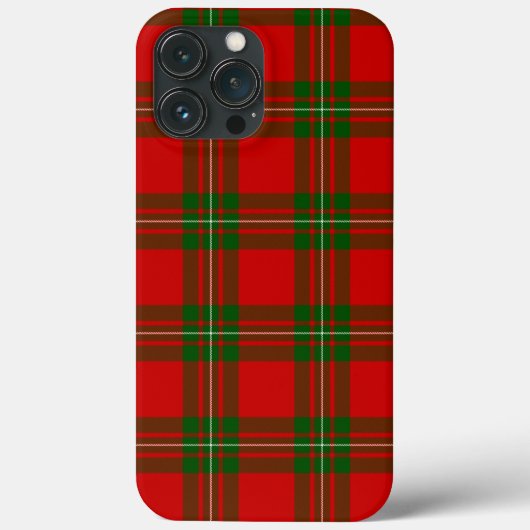 MacGregor tartan roodgroene pleister Case-Mate iPhone Case (Achterkant)
