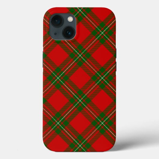 MacGregor tartan roodgroene pleister Case-Mate iPhone Case (Achterkant)
