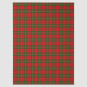 MacGregor tartan roodgroene pleister Tissuepapier (Voorkant)