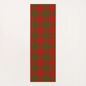 MacGregor tartan roodgroene pleister Yogamat (Achterkant)