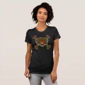 MacGregor Tartan Skull No Banner T-shirt (Voorkant volledig)