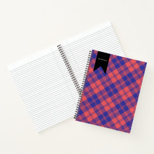 MacGregor van Glengyle Clan Scottish Tartan Pset Notitieboek