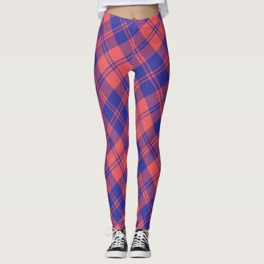 MacGregor van Glengyle Clan Scottish Tartan Tilt Leggings (Voorkant)