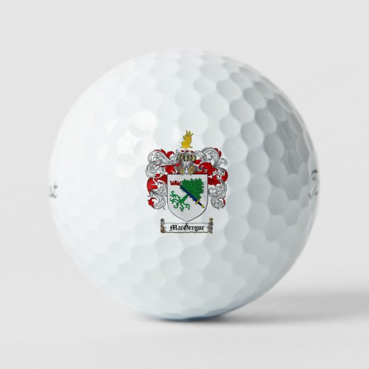 MacGregor wapenschild Golfballen (Voorkant)