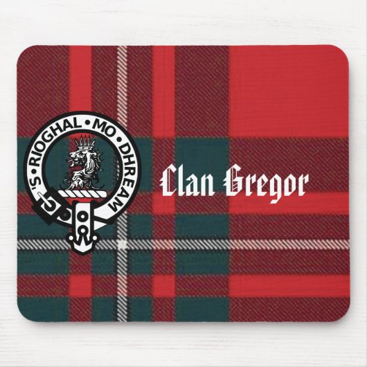 MacGregorPset, Gregor Badge, Clan Gregor Muismat (Voorkant)