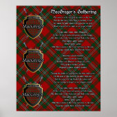 MacGregor's Gathering Clan Tartan Print (Voorkant)