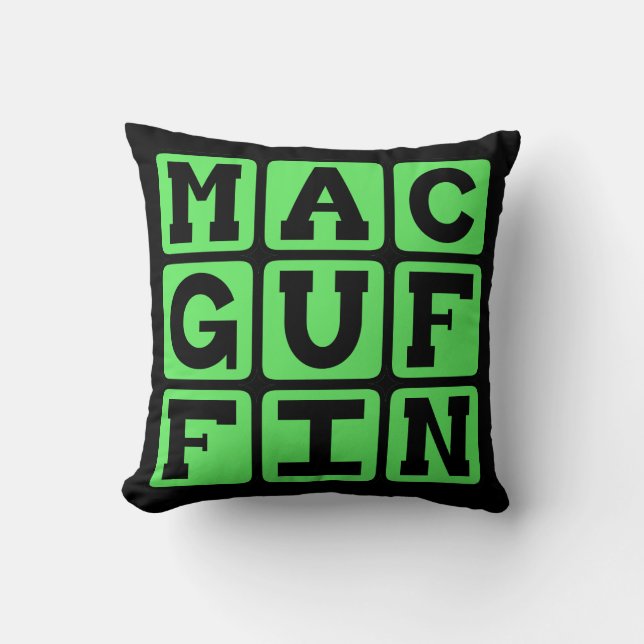 MacGuffin, Literaire Fopspul Kussen (Voorkant)