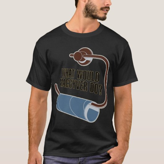 Macgyver Doe Oversized T-shirt (Voorkant)