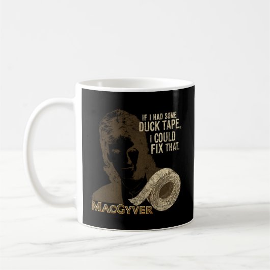 MacGyver-ducttape Koffiemok (Links)