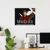 Macgyver Poster (Thuiskantoor)
