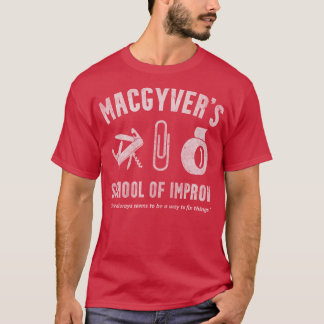MacGyvers School van Improv T-shirt