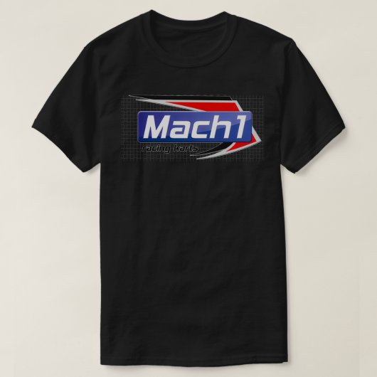 Mach1 Racing KartsGo Kart T-shirt (Design voorkant)