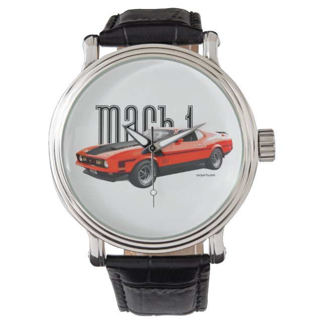 Mach 1 Mustang horloge (Voorkant)