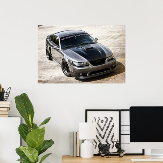 Mach 1 van duinder poster (Thuiskantoor)