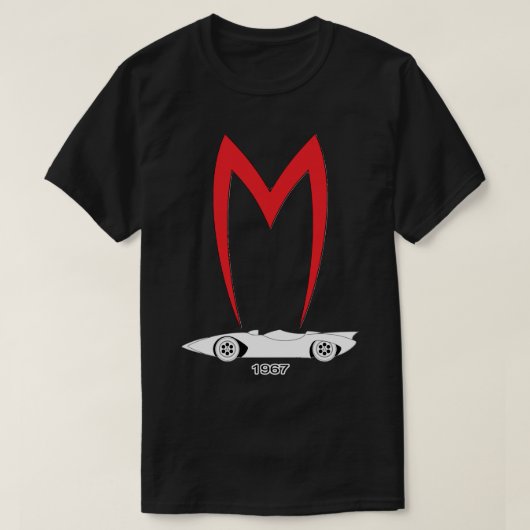 Mach 5 1967 Speed Racer T-shirt (Design voorkant)