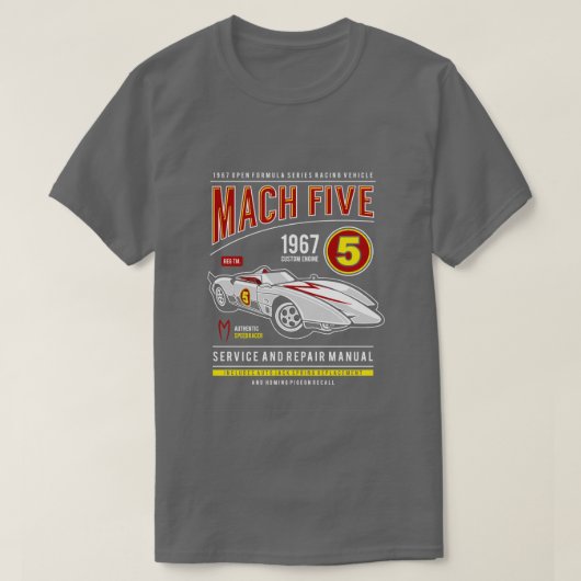 Mach 5 1 t-shirt (Design voorkant)