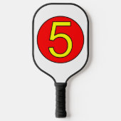 Mach 5 pickleball paddle (Voorkant)