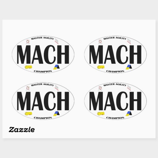 MACH Agility sticker (Vel)