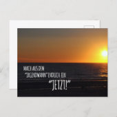 Mach aus dem ‚Irgendwann‘ endlich ein Jetzt! Briefkaart (Voorkant / Achterkant)