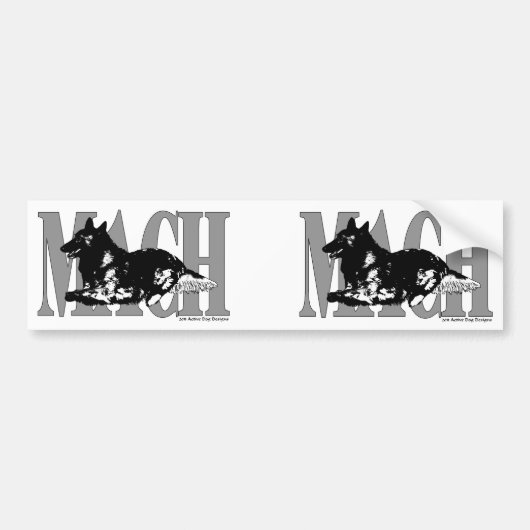 MACH Belgium Terveren Bumpersticker (Voorkant)