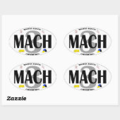 MACH Dog Agility titel Sticker (Vel)