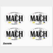 MACH Dog Agility titel Sticker (Vel)