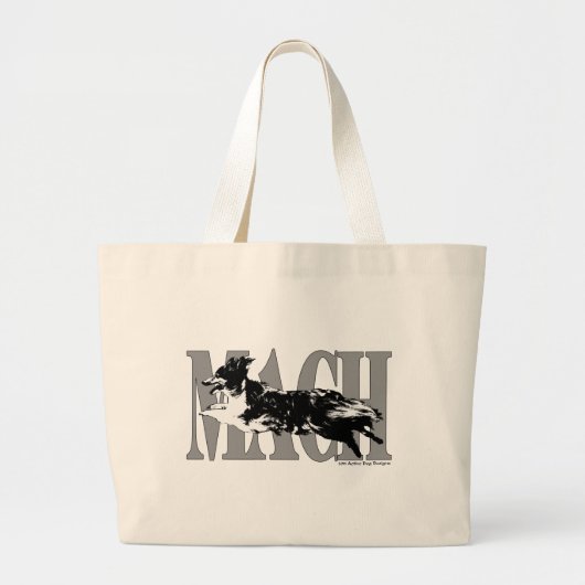 MACH Sheltie Grote Tote Bag (Voorkant)