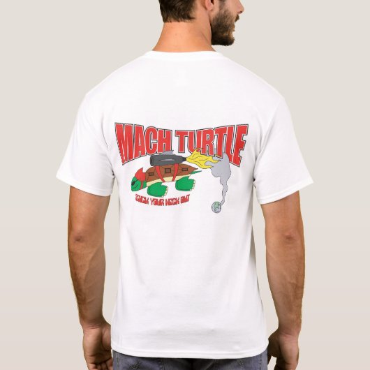 Mach Turtle Band T-Shirt (Achterkant)