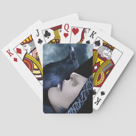 Macha-afspeelkaarten Pokerkaarten (Achterkant)